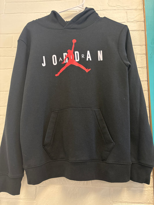 XL 12-14 Black Air Jordan Hoodie