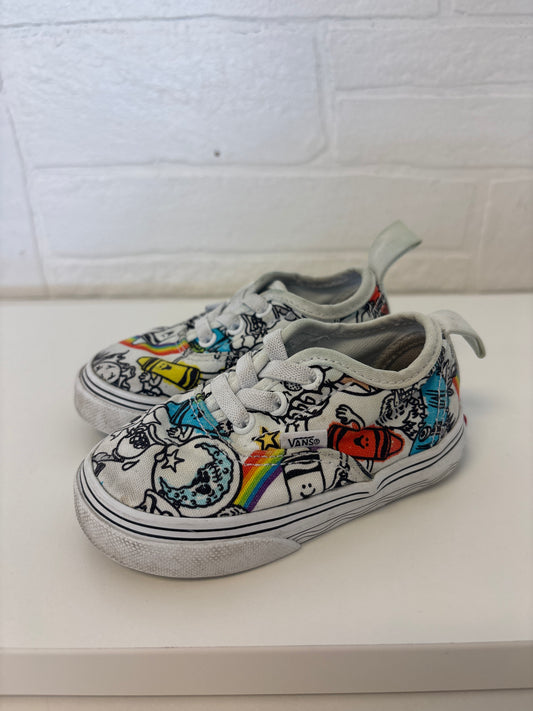 Size 5 Toddler Crayola Vans