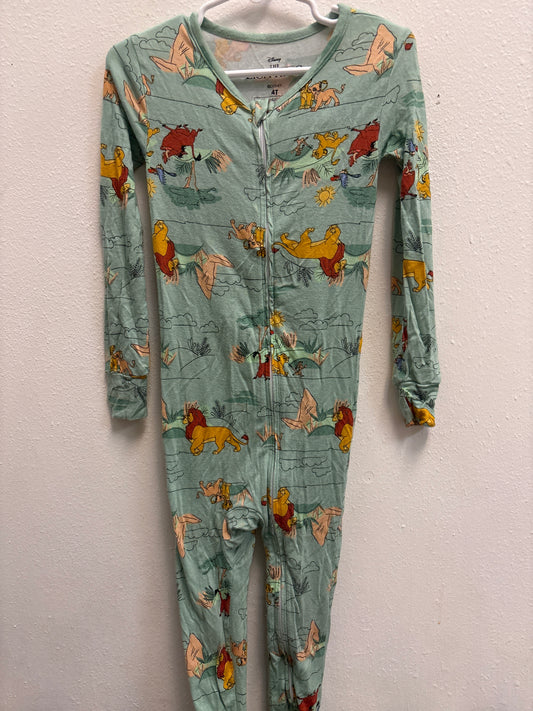4T Bamboo Lion King Pajamas