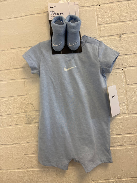 0-6m New Blue Nike Outfit