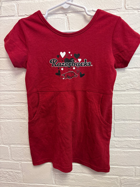 2T New Arkansas Razorback Dress