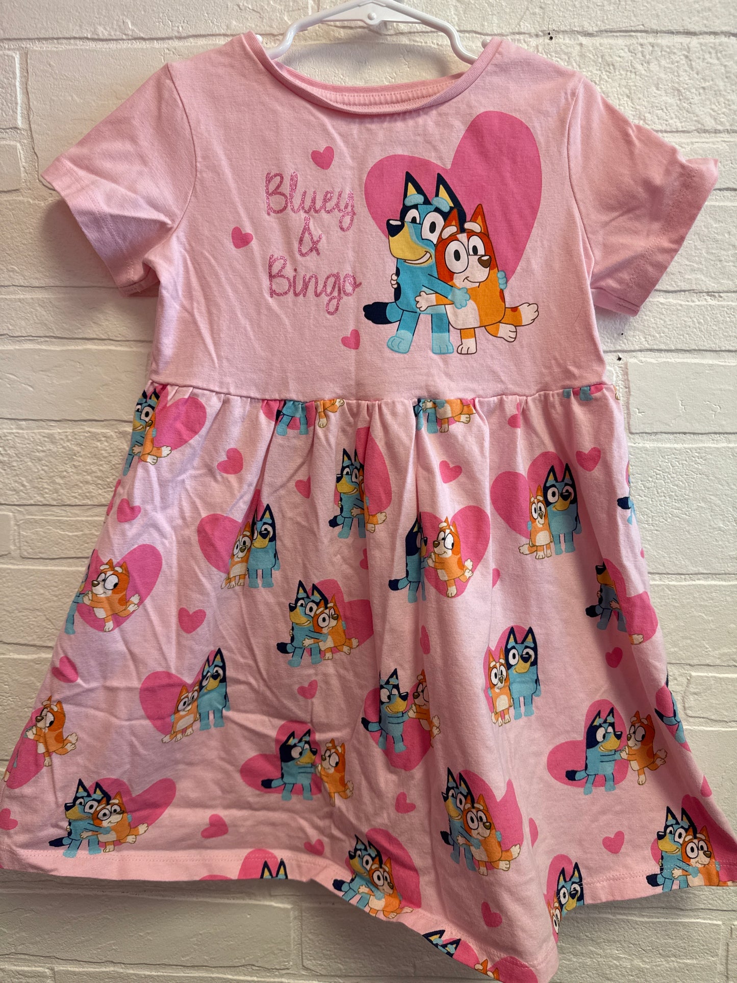 6 Bluey+Bingo Hugging Hearts Dress