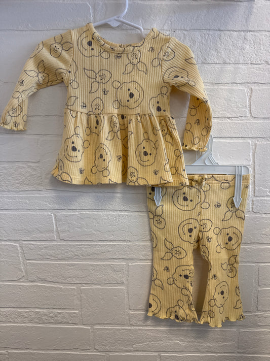 3/6m Winnie The Pooh Flare Leggings Set