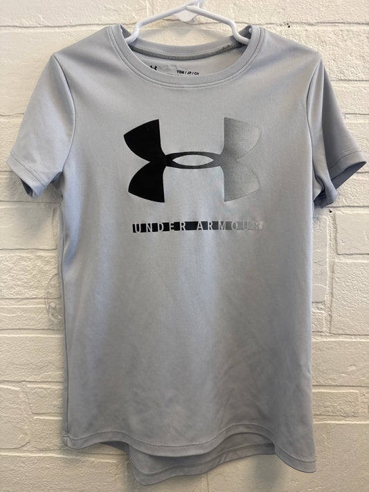 YS(8) Under Armour Gray Tee