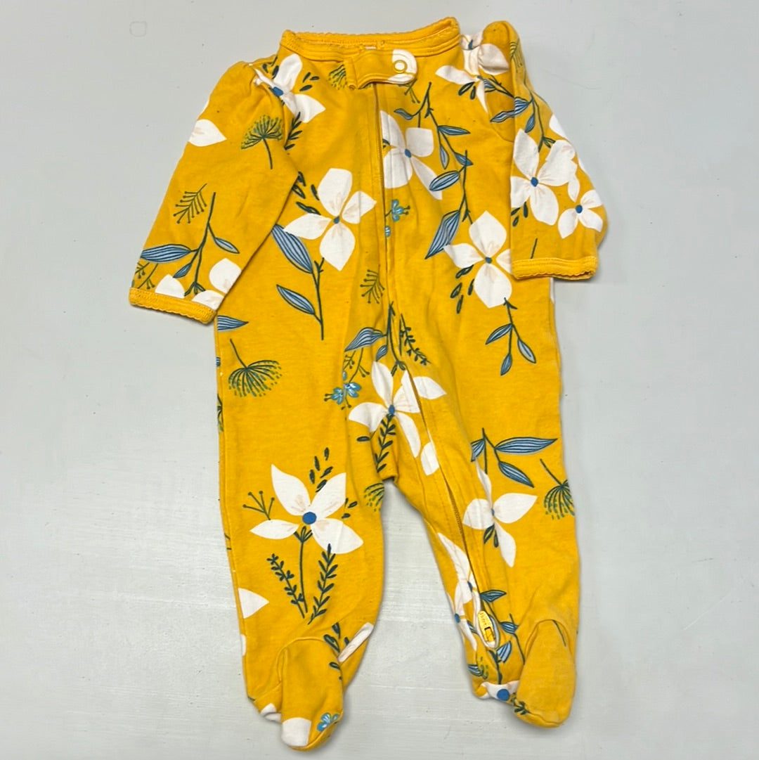 3m Yellow Pajama Sleeper Dandelions Children's Resale