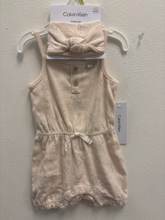 3-6m New Calvin Klein Romper