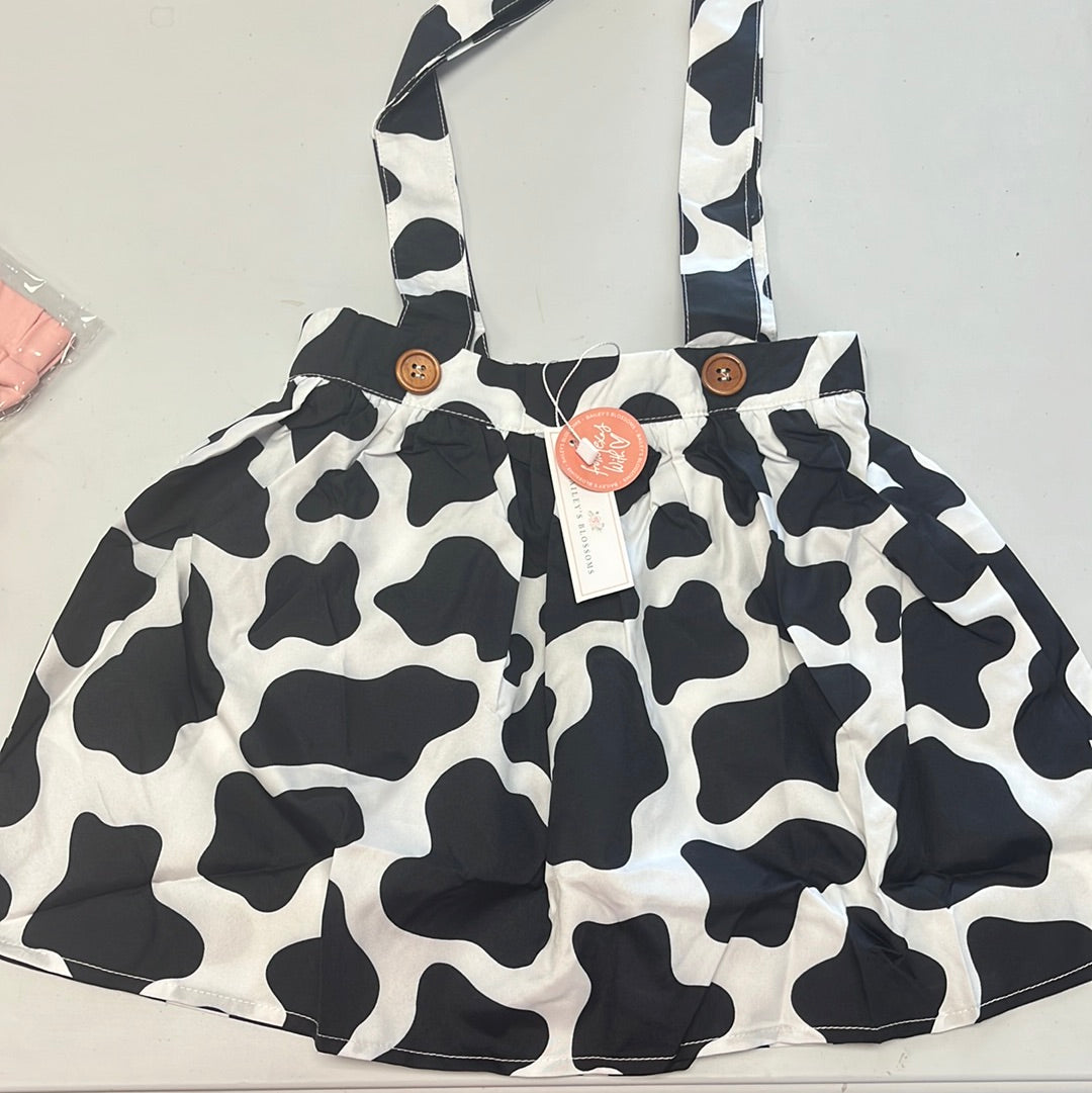 4T New Bailey’s Blossoms Cow Print Jumper