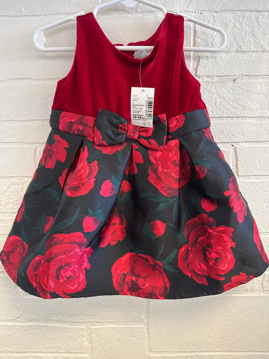12/18m NWT Children’s Place Red Roses Fancy Dress