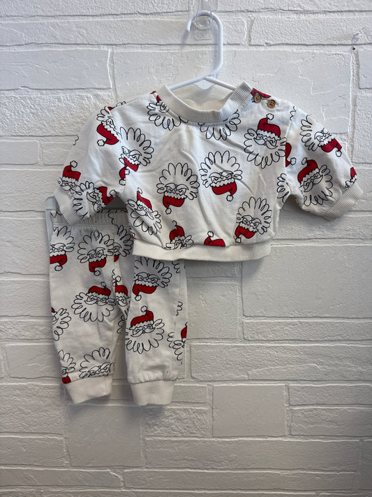 NB Santa Face Crewneck+Sweats