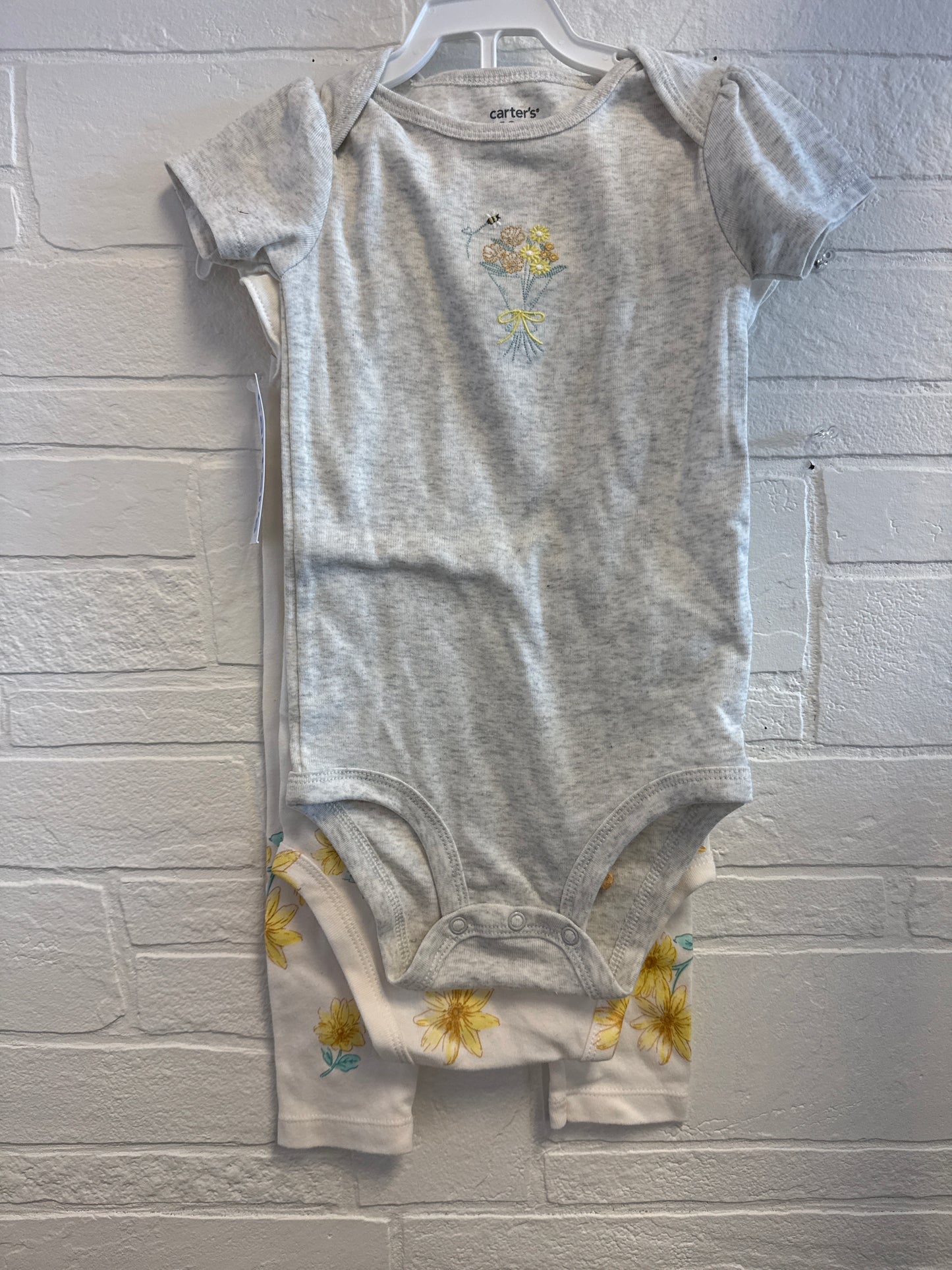 18m NEW Carters 3pc Flowers + Bees Set