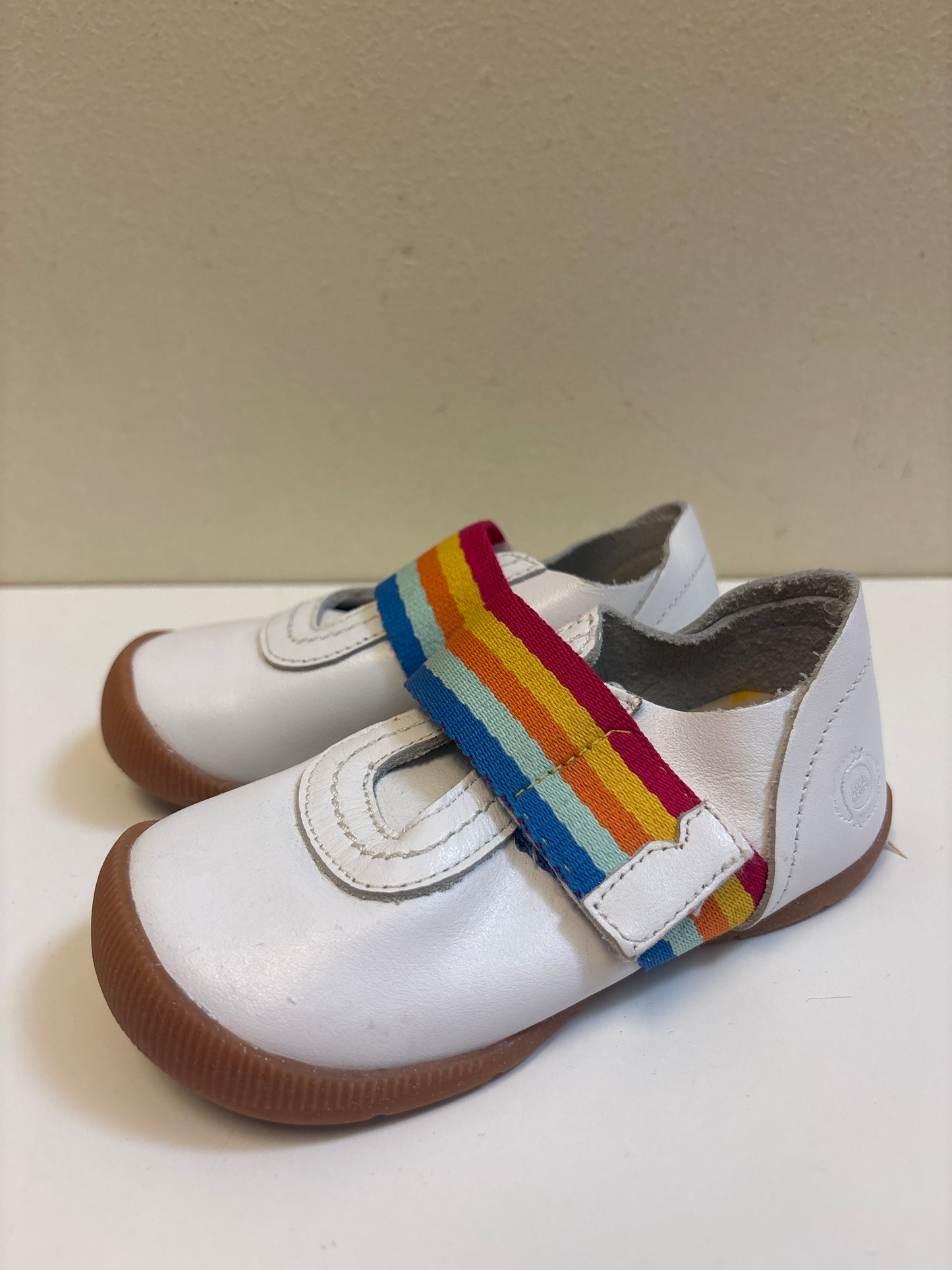 Size 7 New Livie Luca White Colorful Shoes