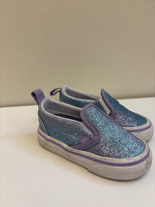 Size 5 Toddler Glitter Vans