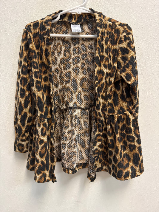 4t Ellie Lynne Co. Cheetah Print Cardigan