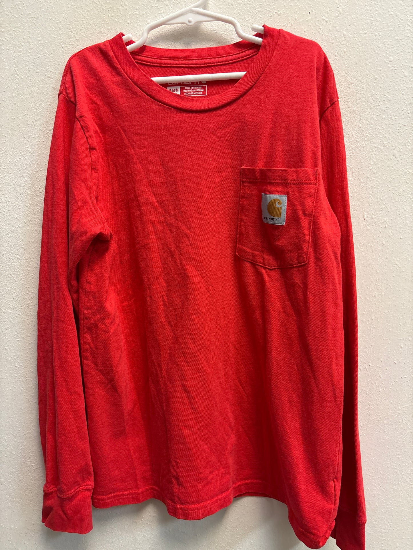 10-12 Carhartt Red Pocket Tee