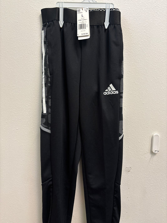 13-14 New Black Adidas Pants