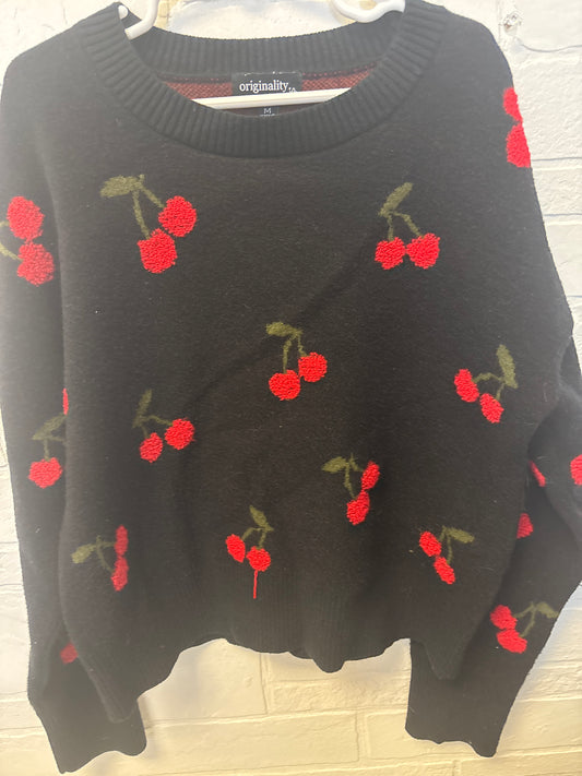 M 10-12 Cherries Sweater