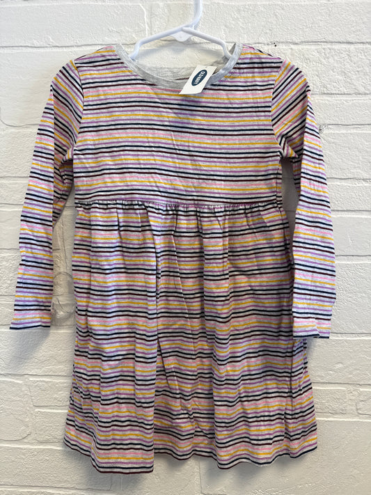 3t NEW Old Navy Striped Longsleeve Dress