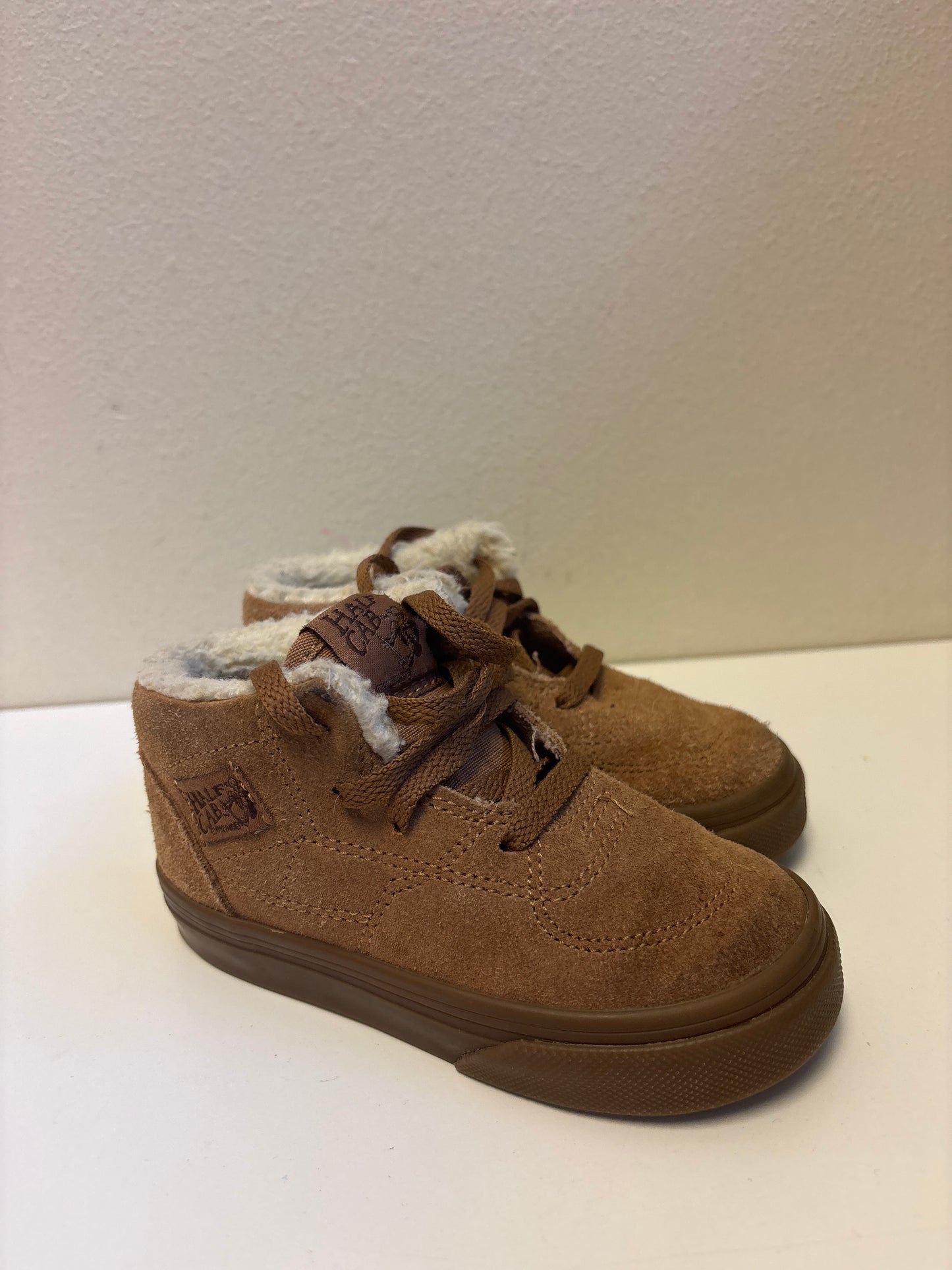 Size 7 Suede Vans Boots