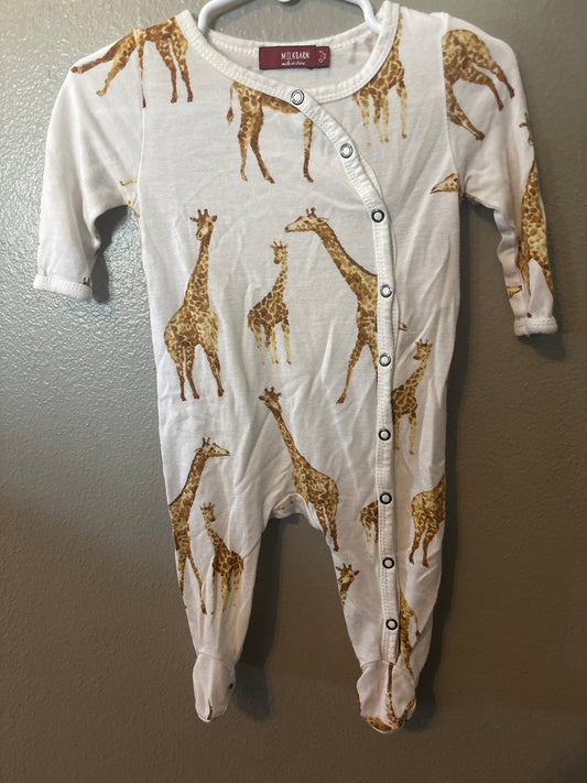 0-3m Milkbarn Giraffe Sleeper