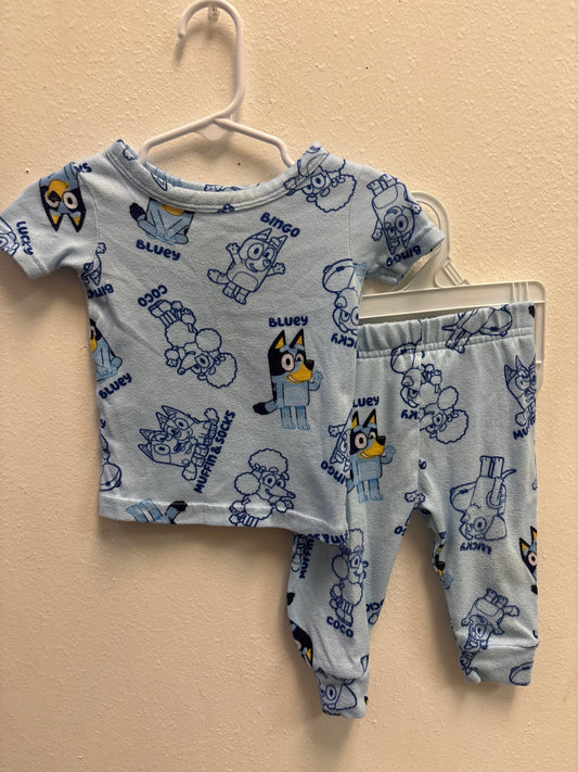 12m Bluey and Friends Pajamas