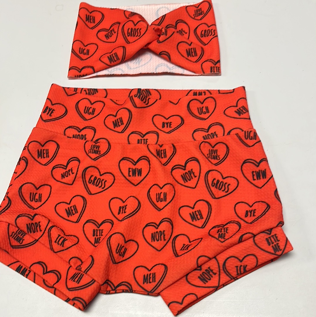 4T Conversation Hearts Outfit