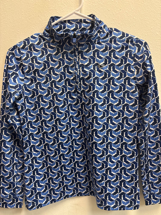 14 L Vineyard Vines Performance Quarter Zip
