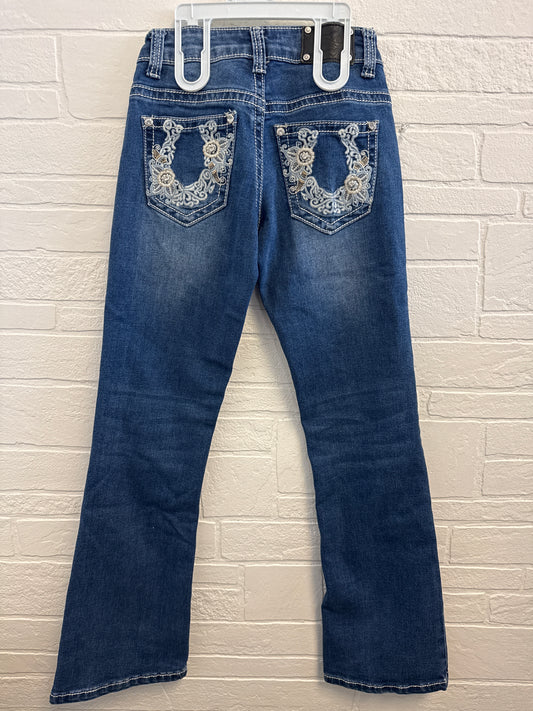 8 Wired Heart Bootcut Jeans