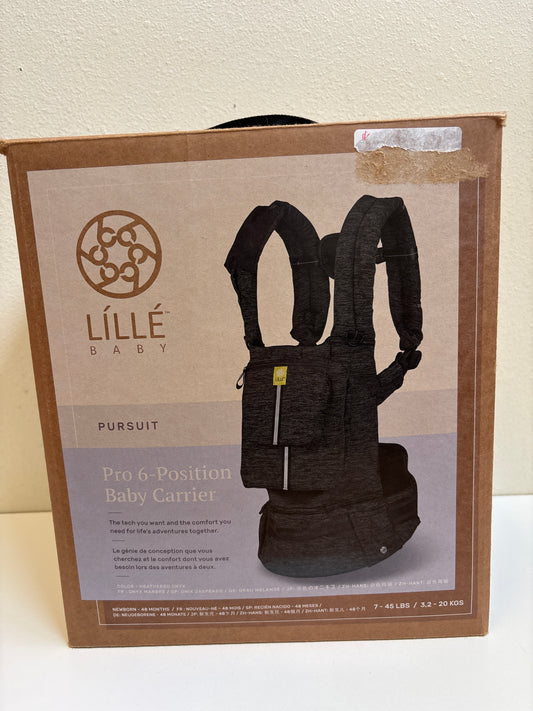 New Lillebaby Pursuit Pro Baby Carrier Heathered Onyx