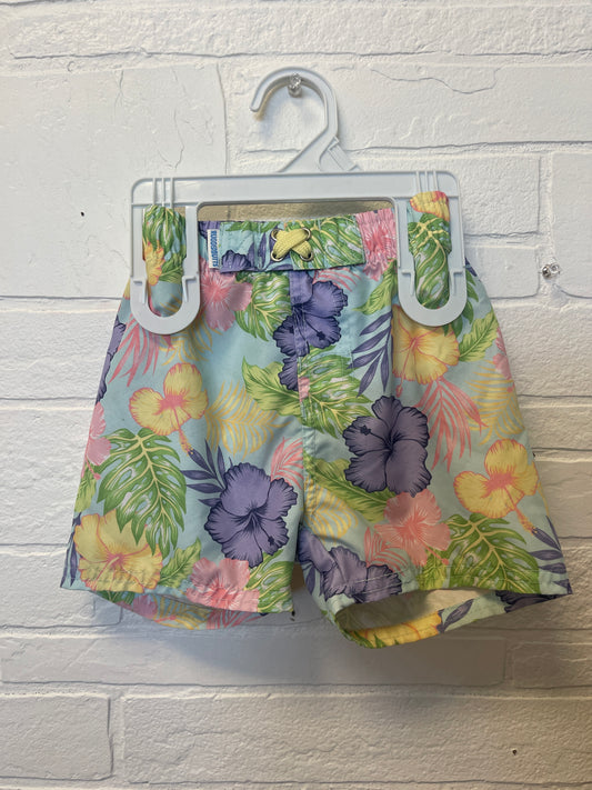 2t Rugged Butts Floral Swim Trunk