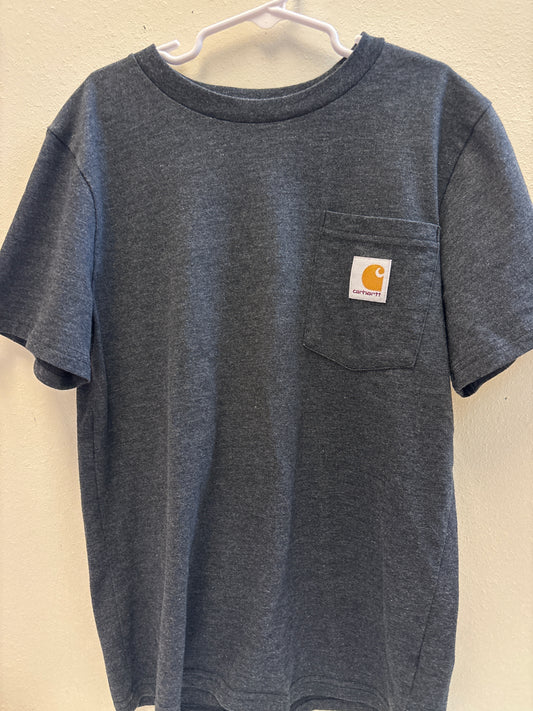 8-10 Dark Gray Carhartt Tee