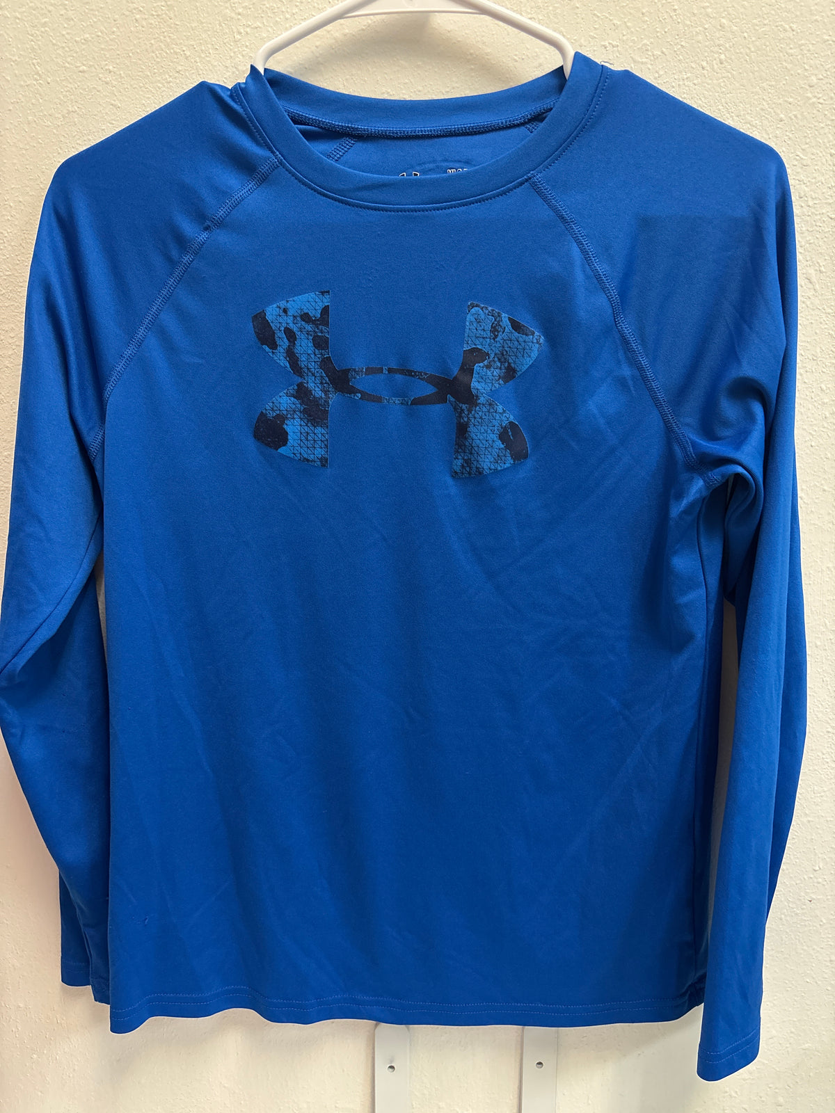 YLG Under Armour Blue Logo Tee