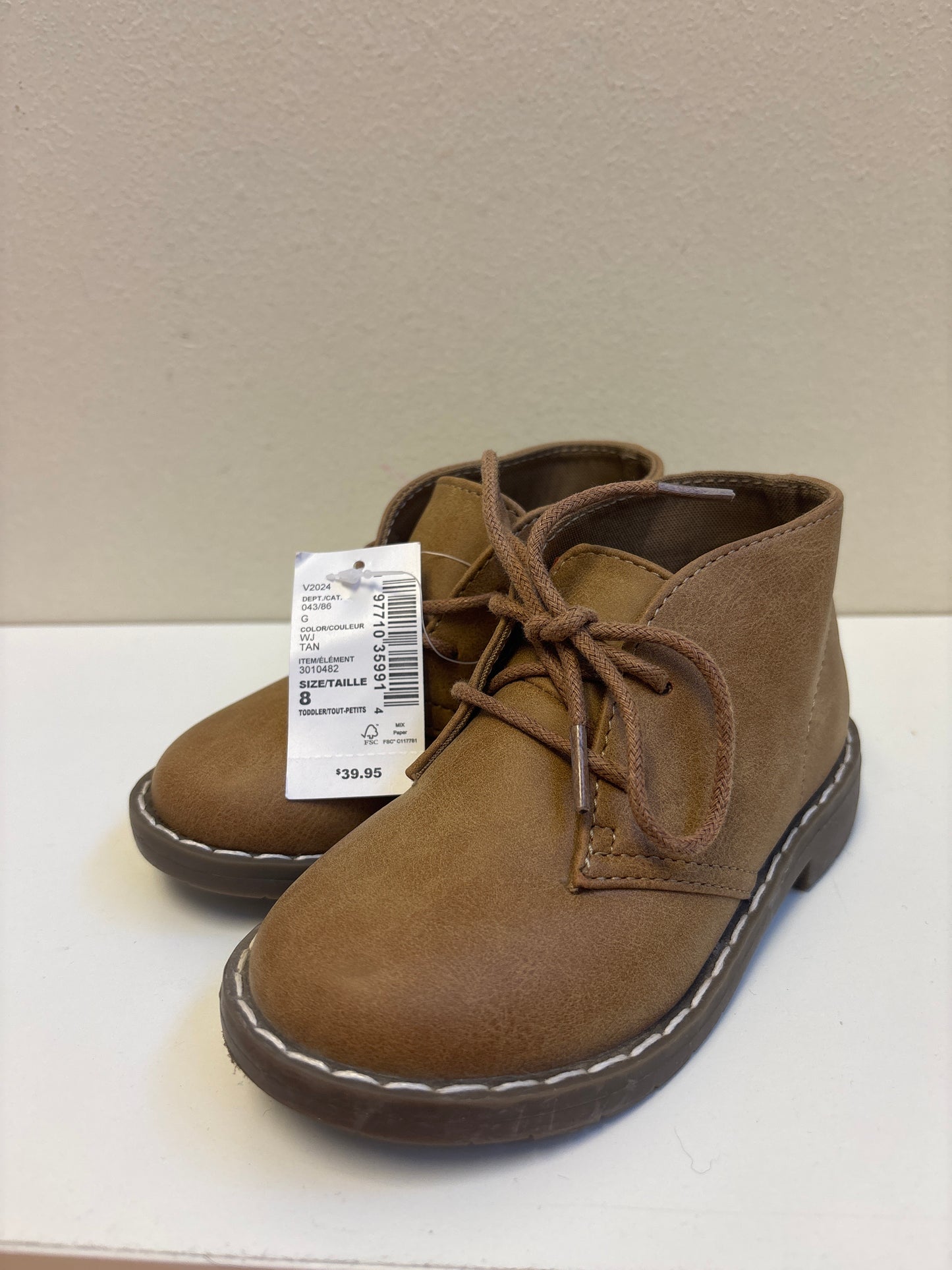 Size 8 New Tan Dress Shoes