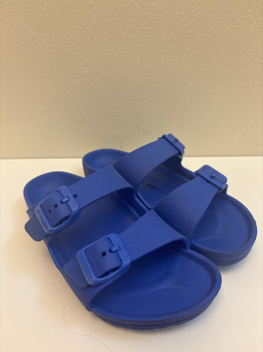 Size 32 (US 1-1.5) Blue Birkenstock Sandals