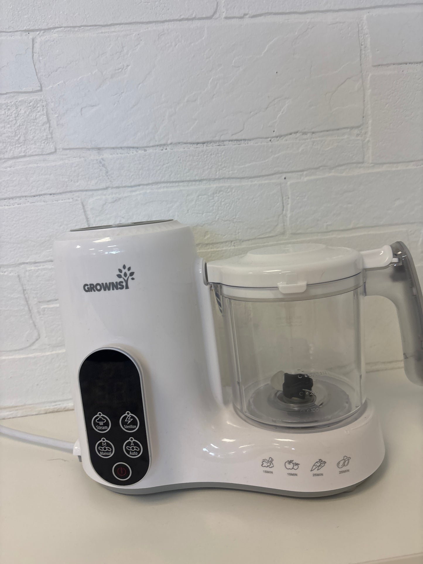 Grownsy NutriChef Baby Food Maker with Steam Basket