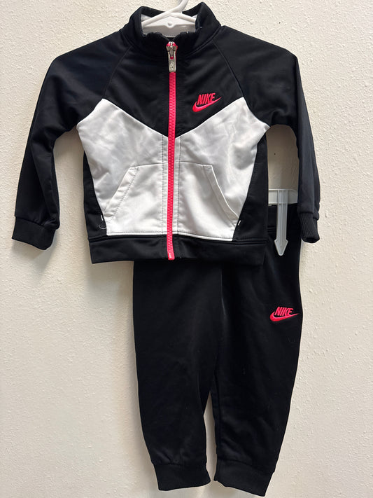 9m Nike Black & Pink Track Suit