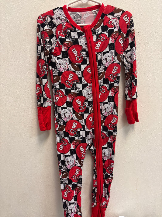 2T CJ Bulldogs Bamboo Zippie