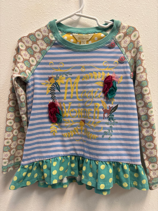 4 Matilda Jane Striped Top