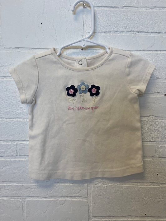 12/18m Gymboree Love Makes Us Grow Tee