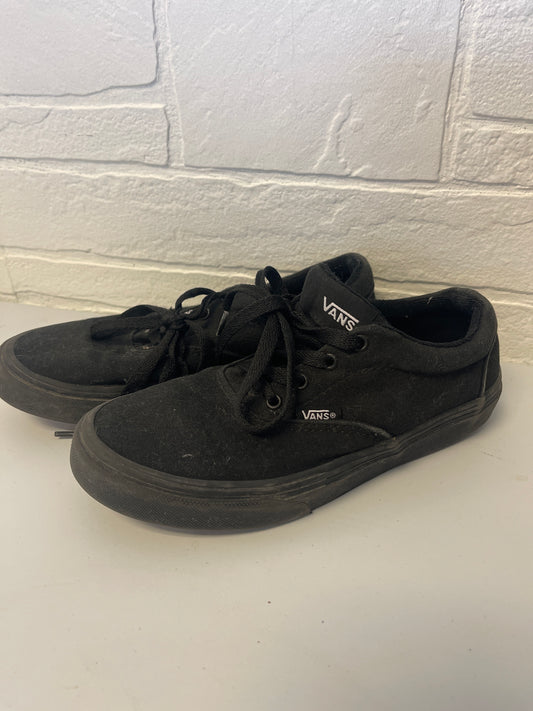 3 Vans Black on Black