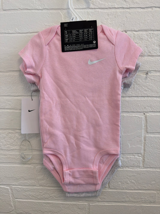 9m NEW Nike 3pc Pink Body Suits