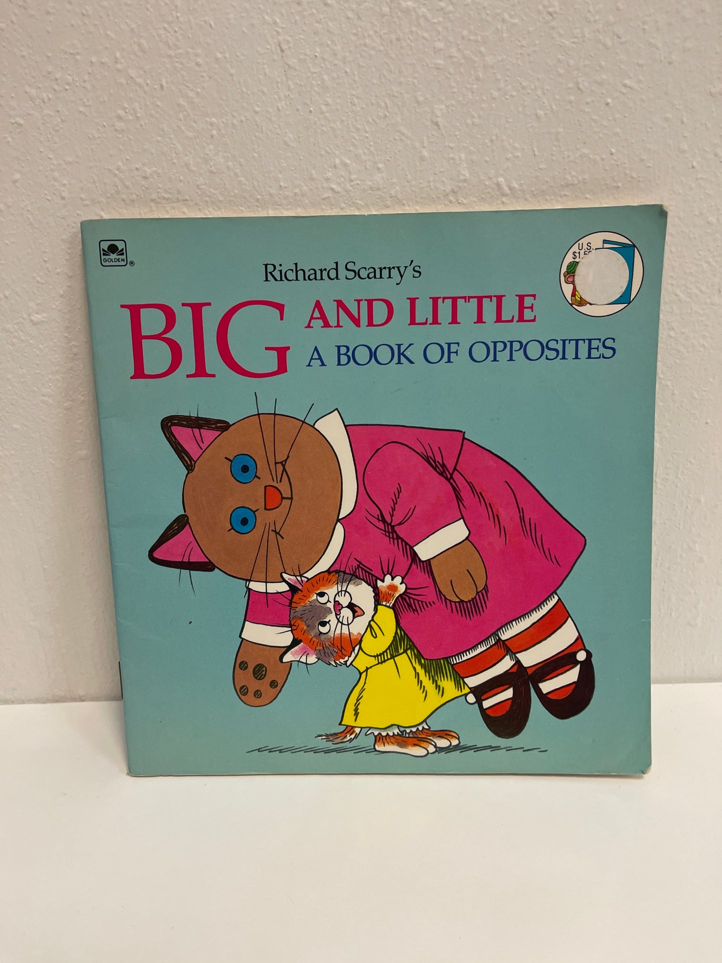 Vintage Big & Little Opposites Book