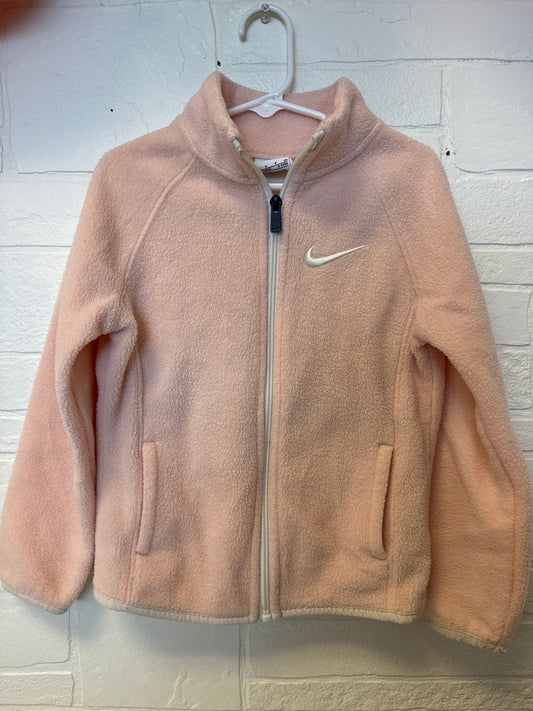 S 5 Nike Light Pink Full Zip Fleece Jacket