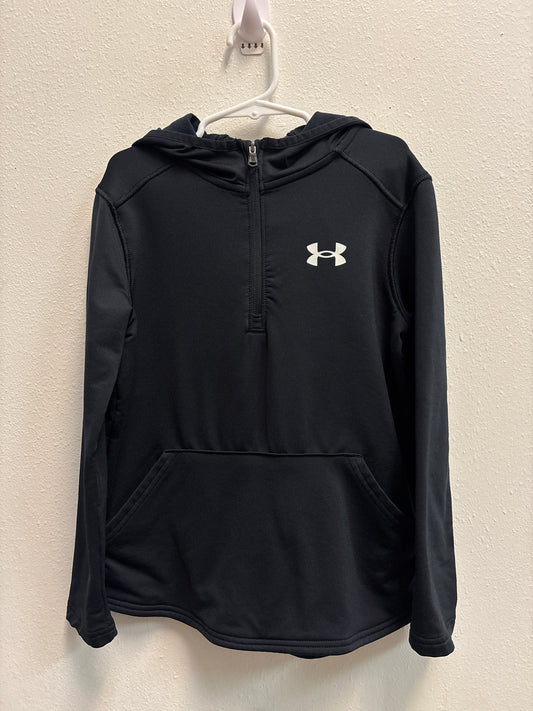 YSM 7-8 Black Under Armour Quarter Zip