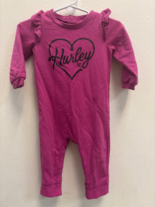 9m Purple Hurley Romper