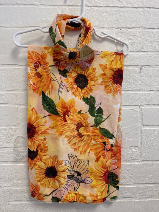 NEW Sunflower Bamboo Swaddle+Headband