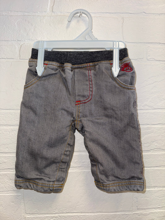 3-6m Vintage Knuckleheads Flannel Lined Jeans