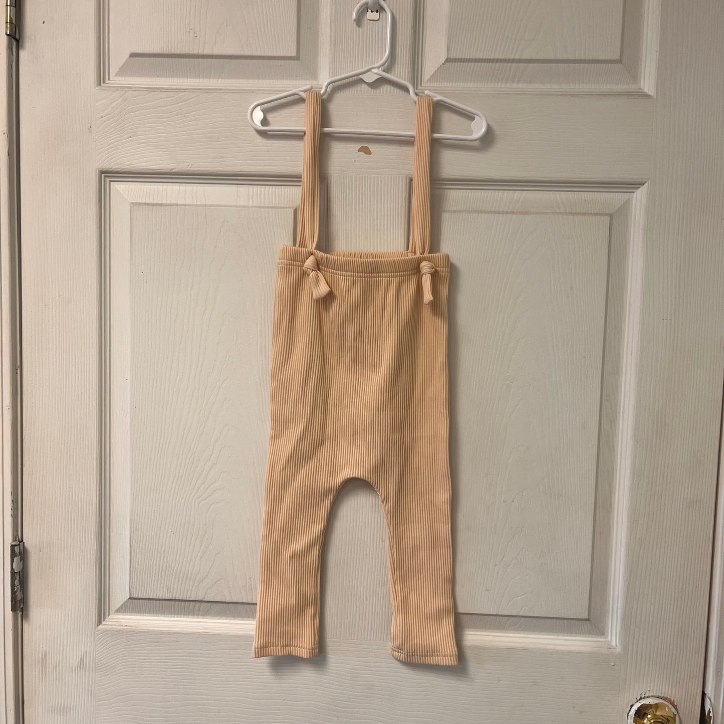 2T Neutrals For Littles Ribbed Suspenders