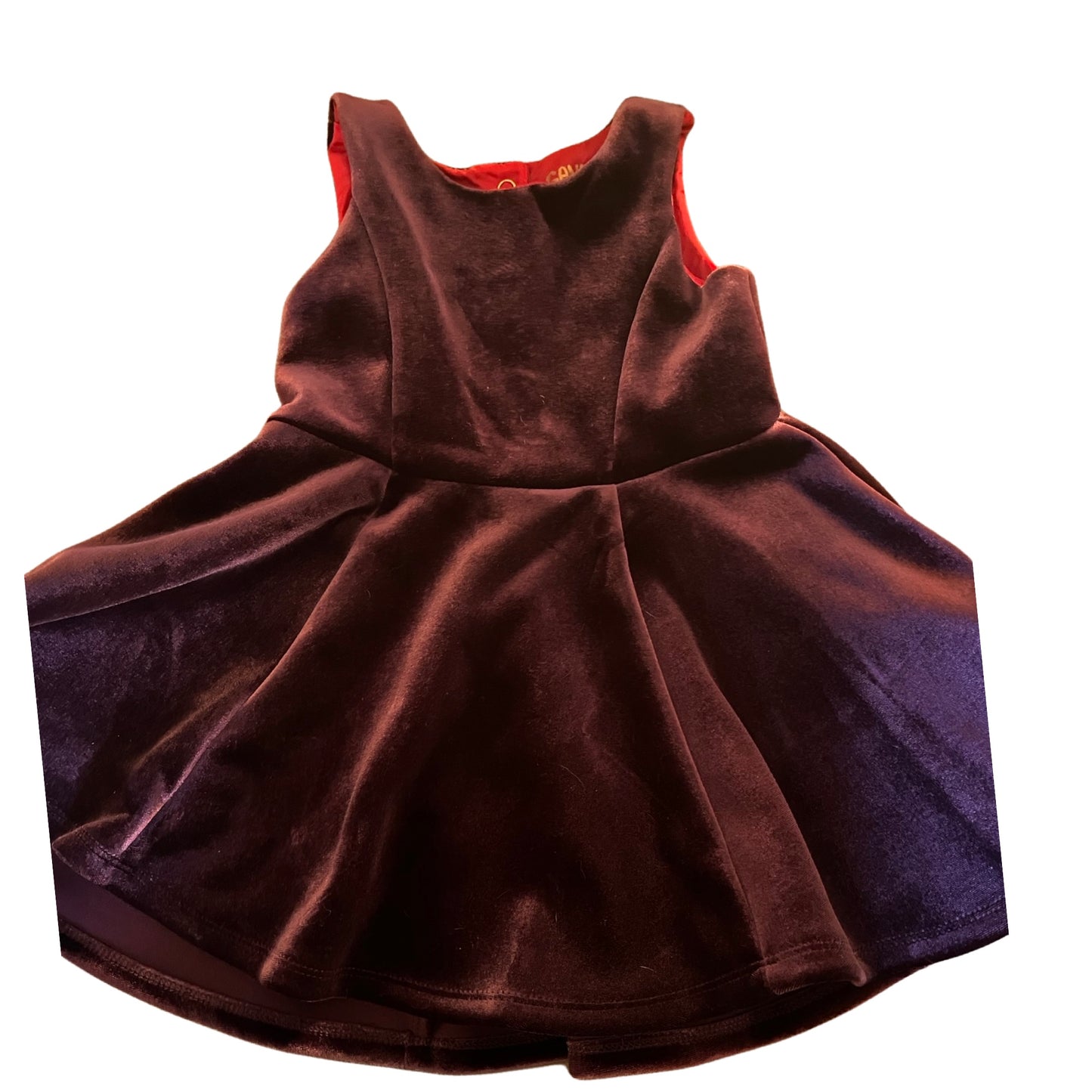 2T Purple Velvety Dress