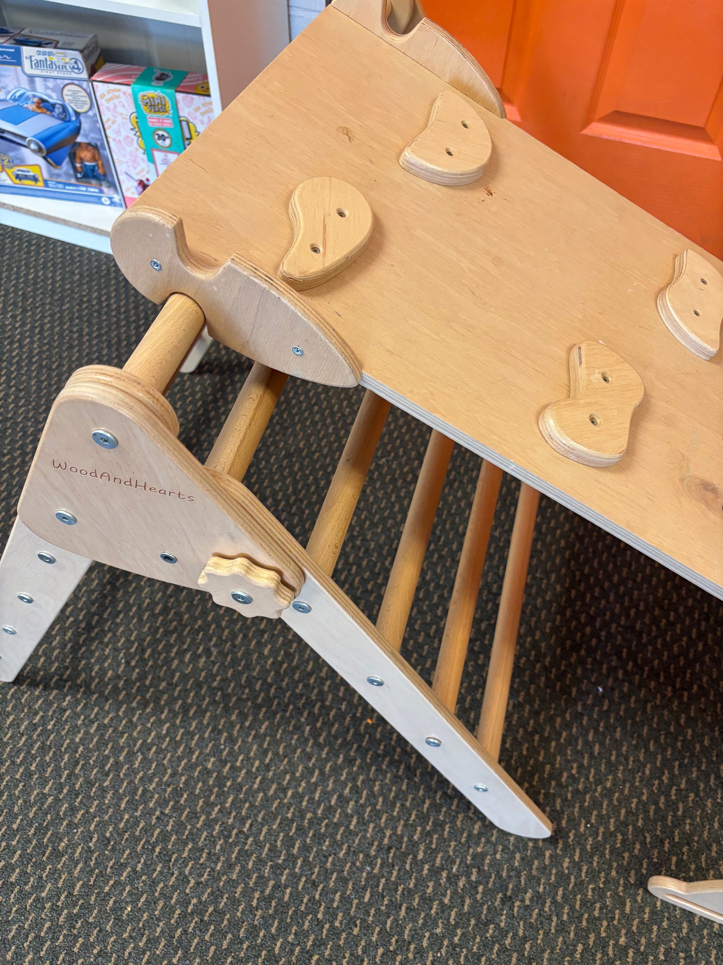Wood and Hearts Montessori Climbing Set of 3