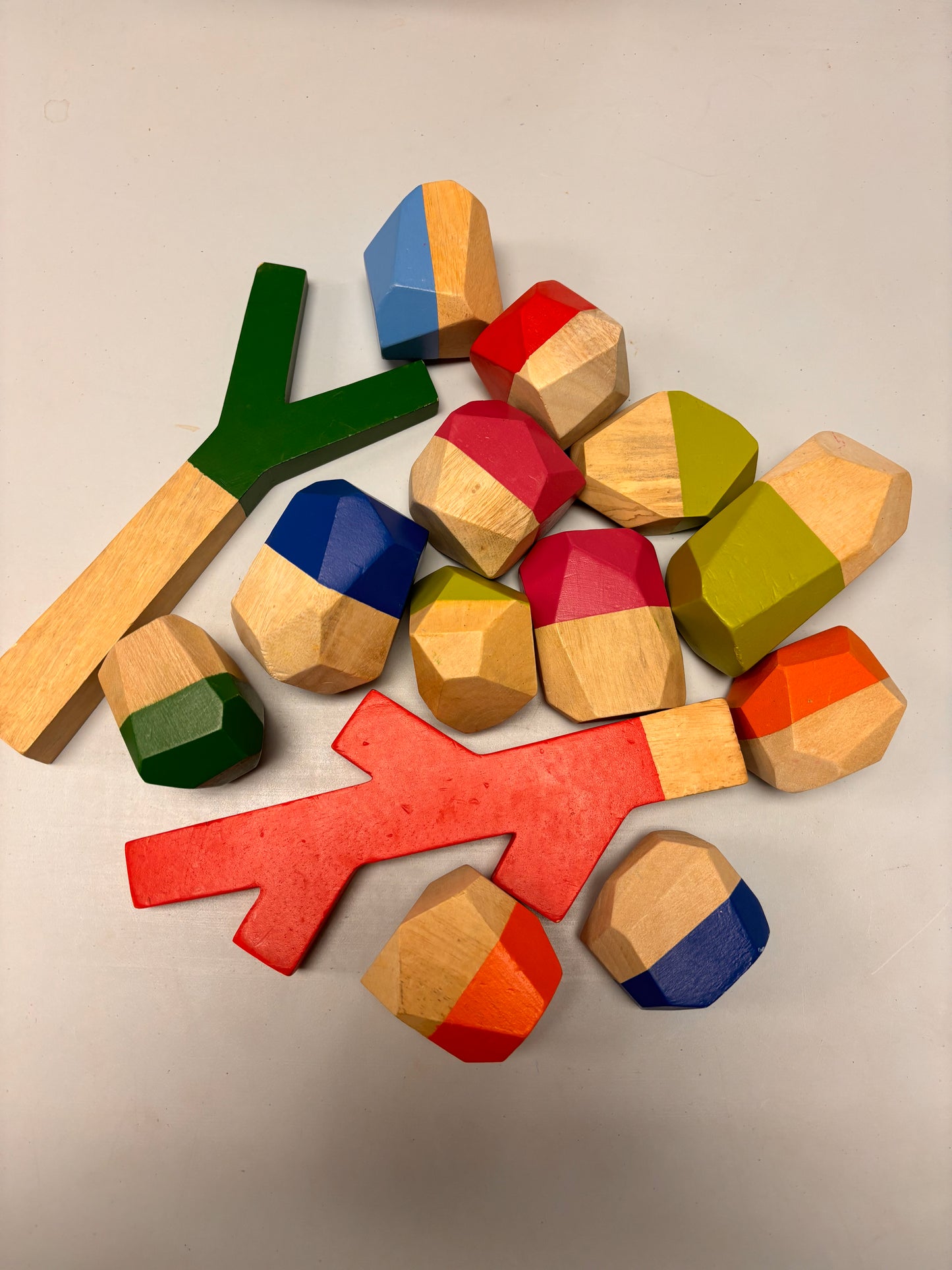 Sticks and Stones Montessori Toy